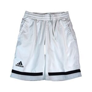 Men’s Adidas Primegreen Aeroready Athletic Shorts White Size S